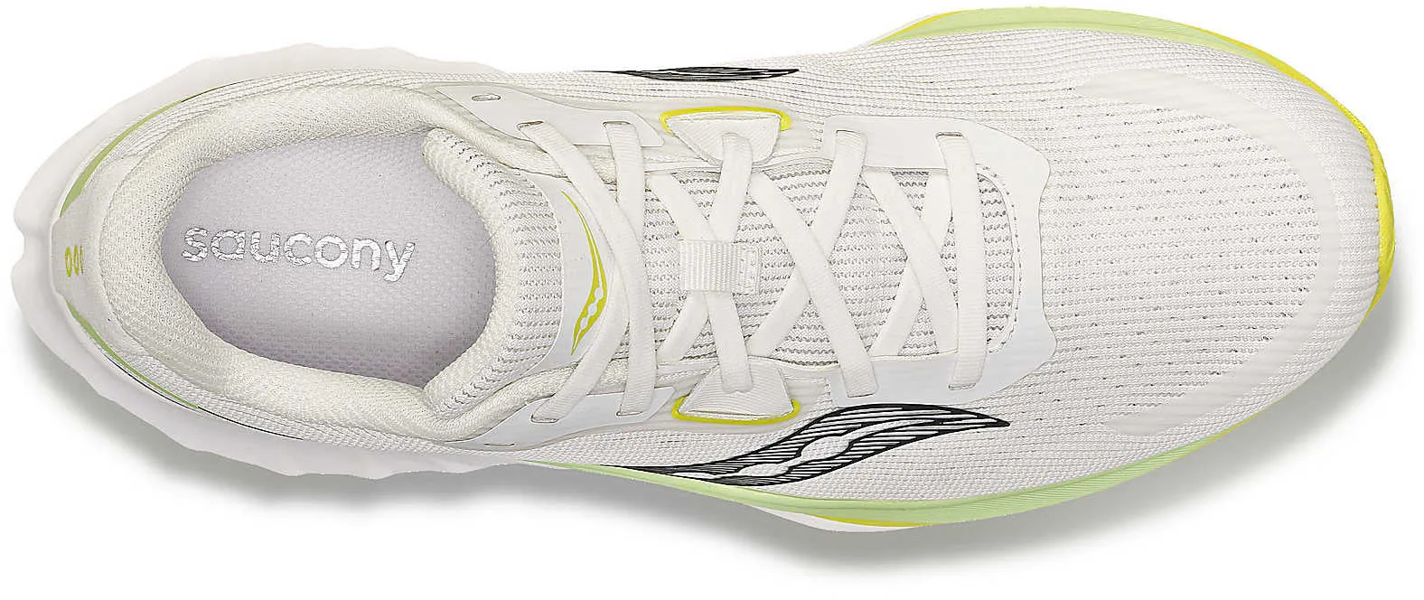 Saucony Tide 2 Mens Running Shoes - White high - tech faster recovery