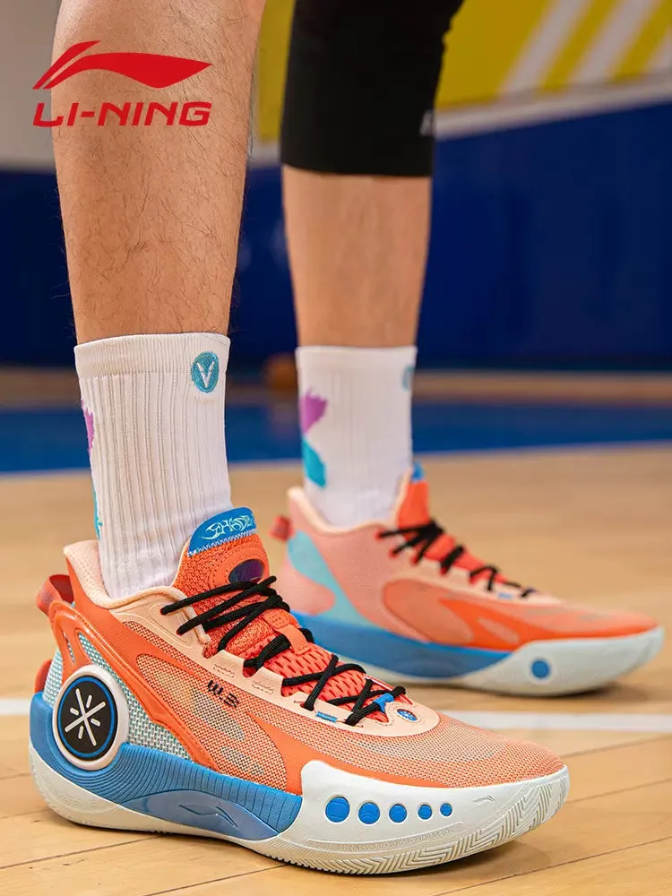 D'Angelo Russell x Li Ning Wade Shadow 3 TD - Orange Air Cushioning Durable Build