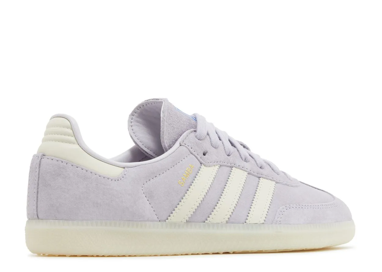 Adidas Samba OG Silver Dawn Chalk Port Path Everyday Comfort