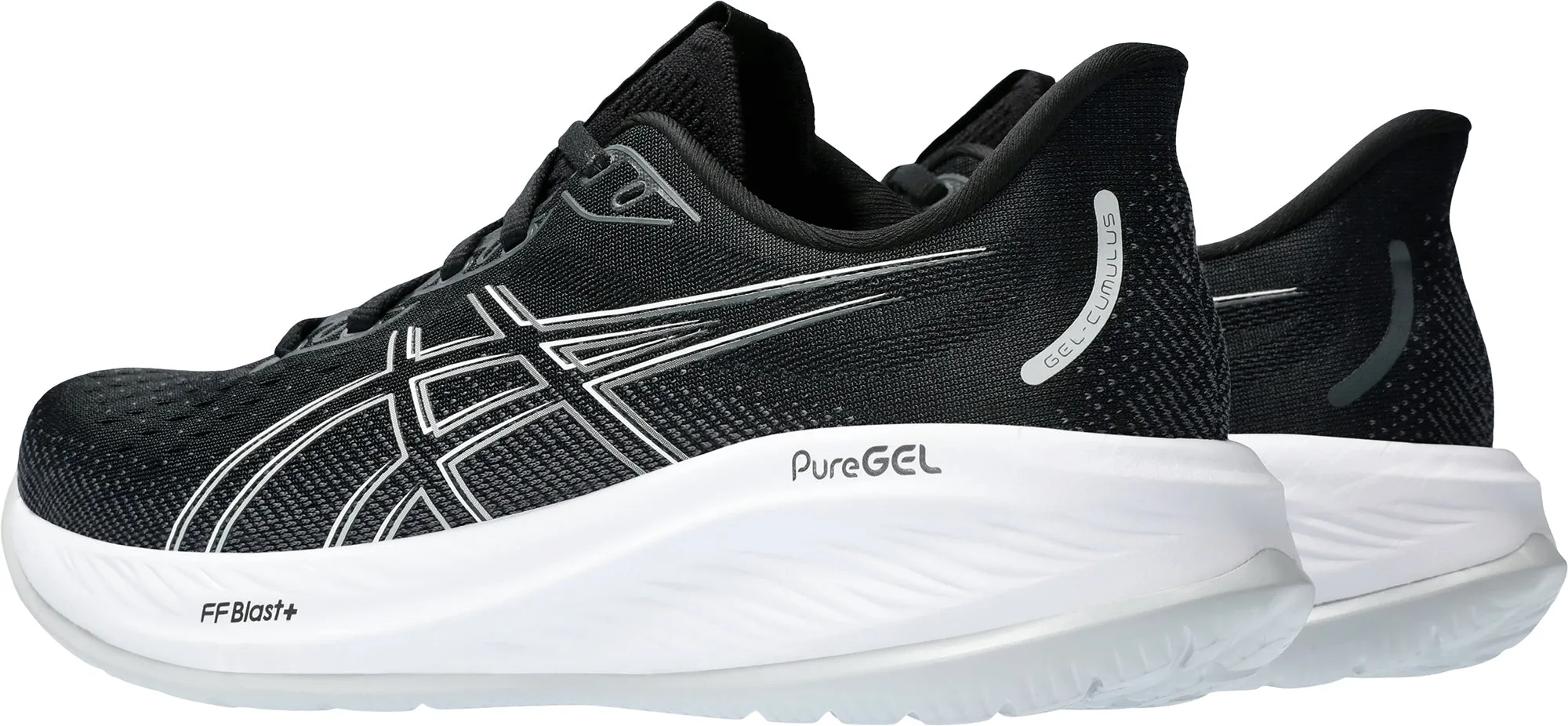 Asics Gel Cumulus 26 Womens Running Shoes - Black Fast Track composite - sole shoes