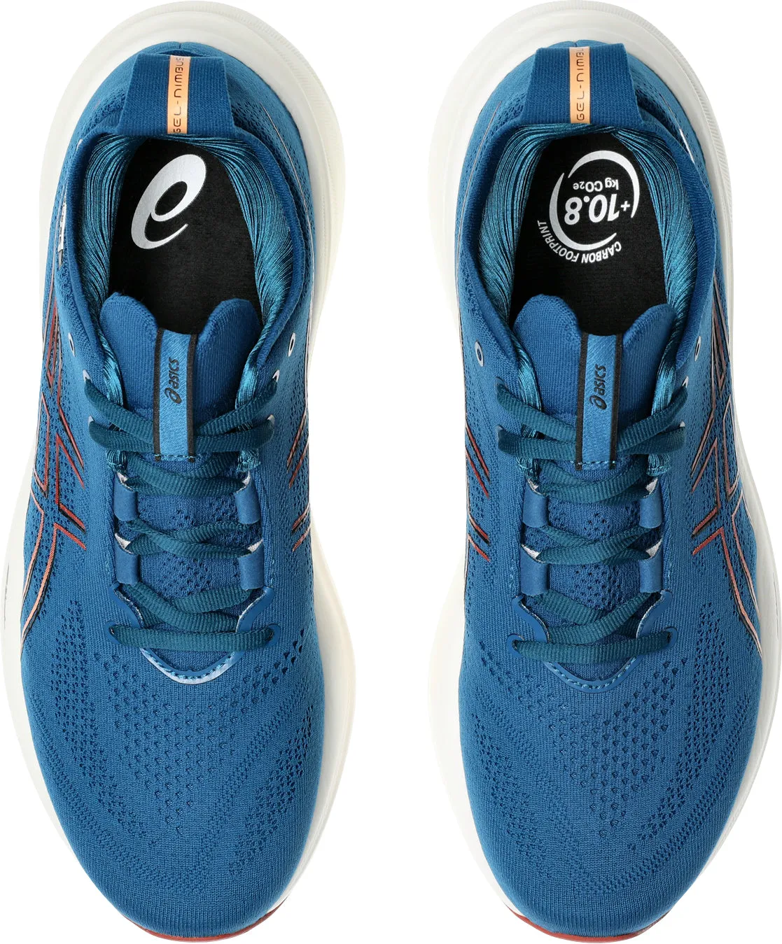 running shoes for 5K races running shoes for casual joggers Asics Gel Nimbus 26 Mens Running Shoes - Navy