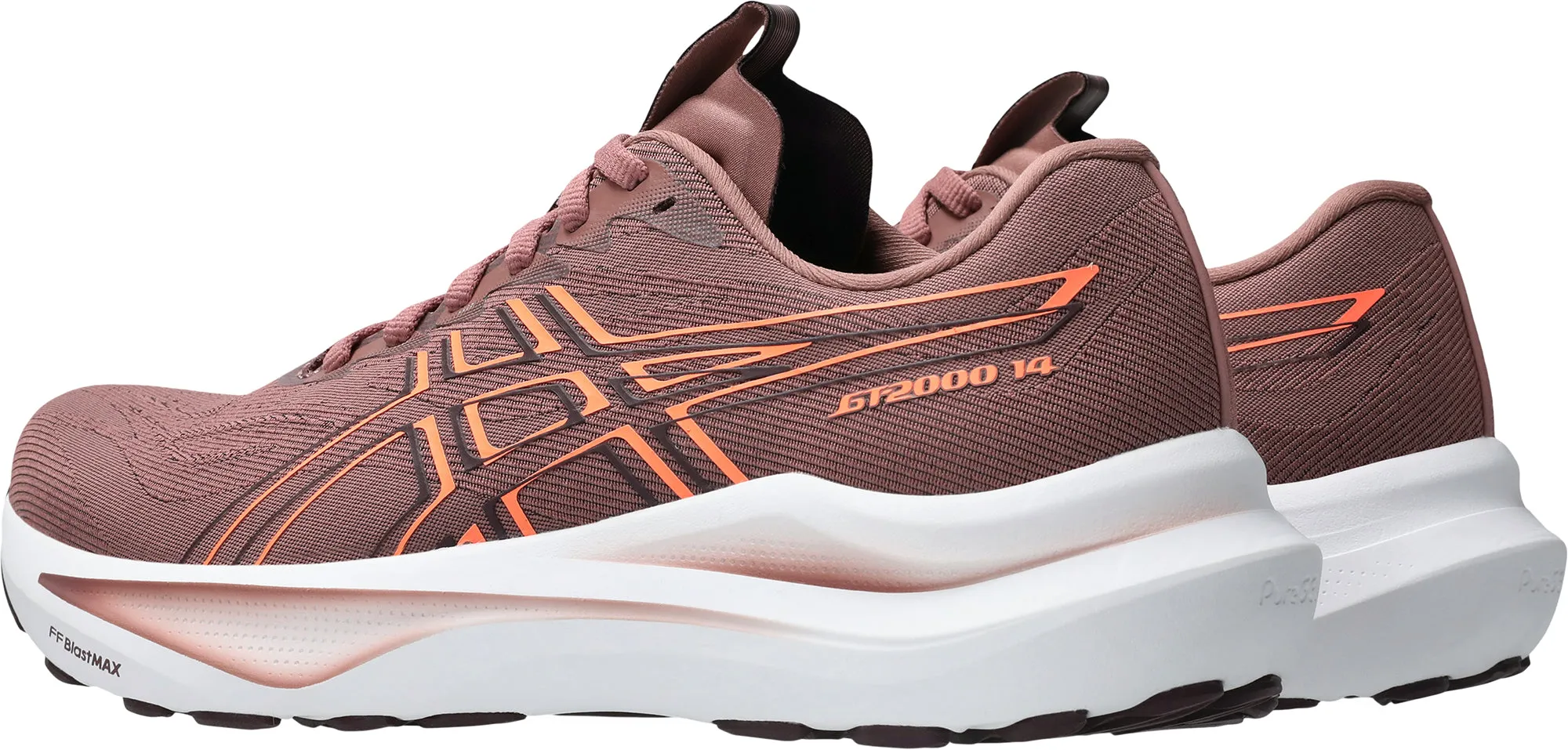 Asics GT 2000 14 Womens Running Shoes - Pink cold - weather - runner