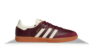 Adidas Samba Maroon Bordeaux Cream Scenic Step