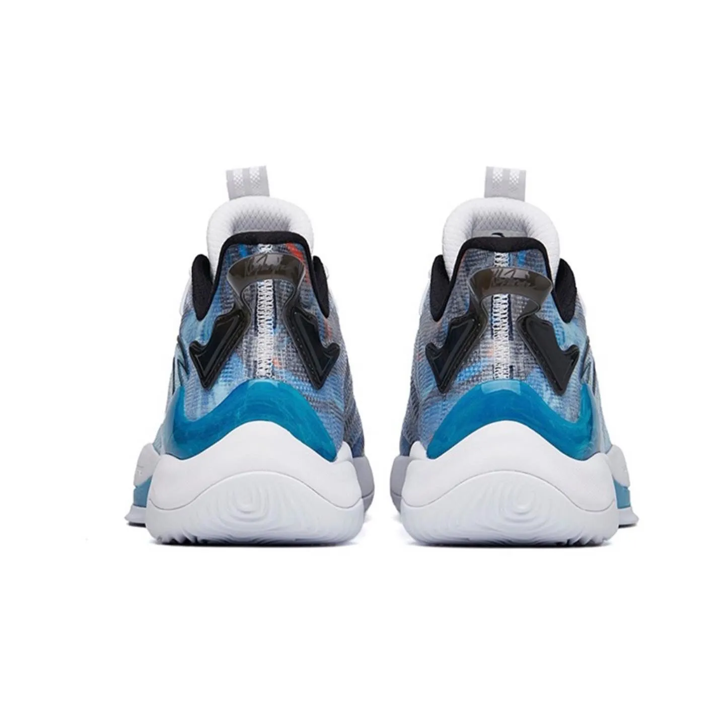Anta KT "The Mountain 2.0" Blue/White Quick Lacing Mechanism Energy conversion