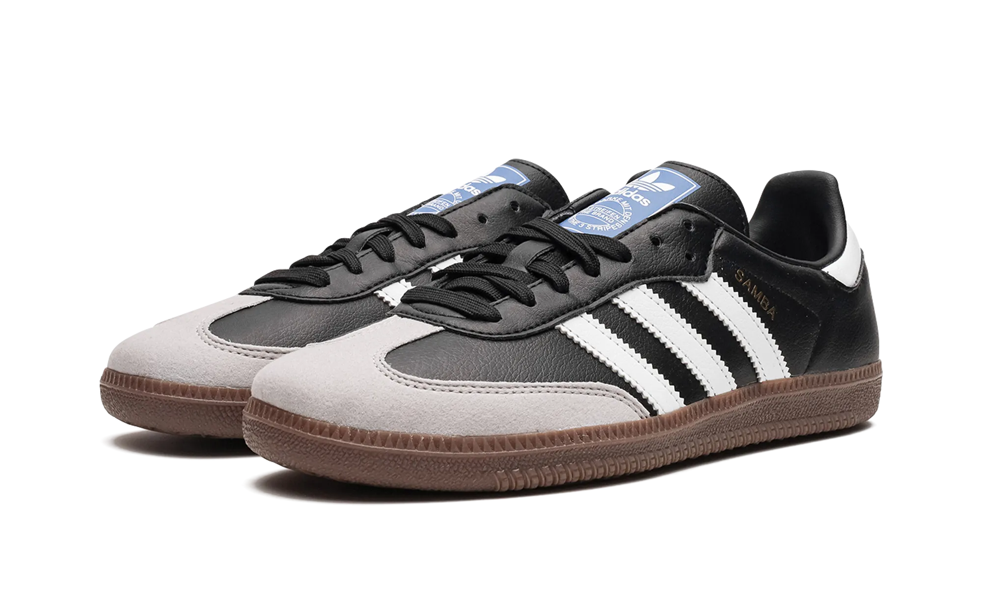 Comfy Fit Fashion Fit Samba Vegan "Black / Gum"