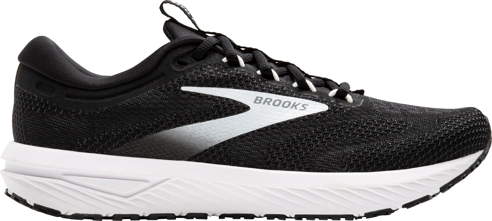 Brooks Revel 7 Womens Running Shoes - Black mid - performance shoes asymmetrical shoes