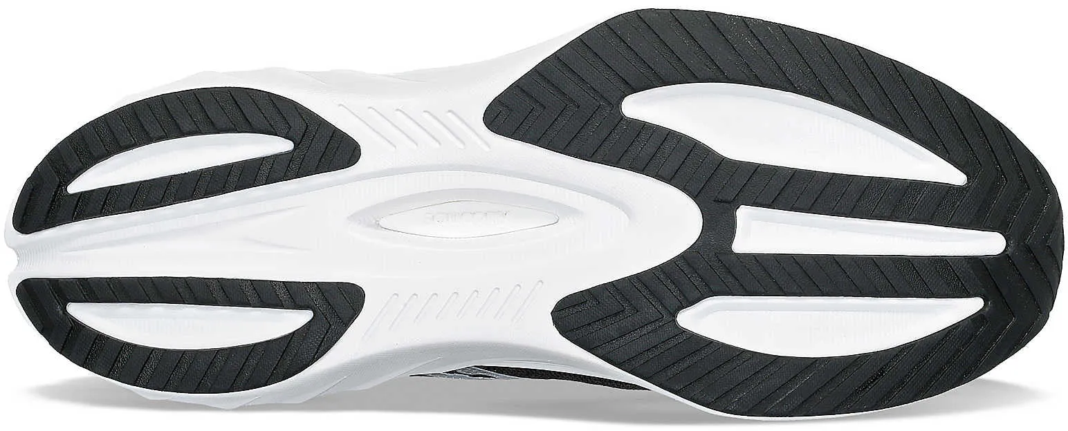 Saucony Tide 2 Mens Running Shoes - Black concrete - running shoes