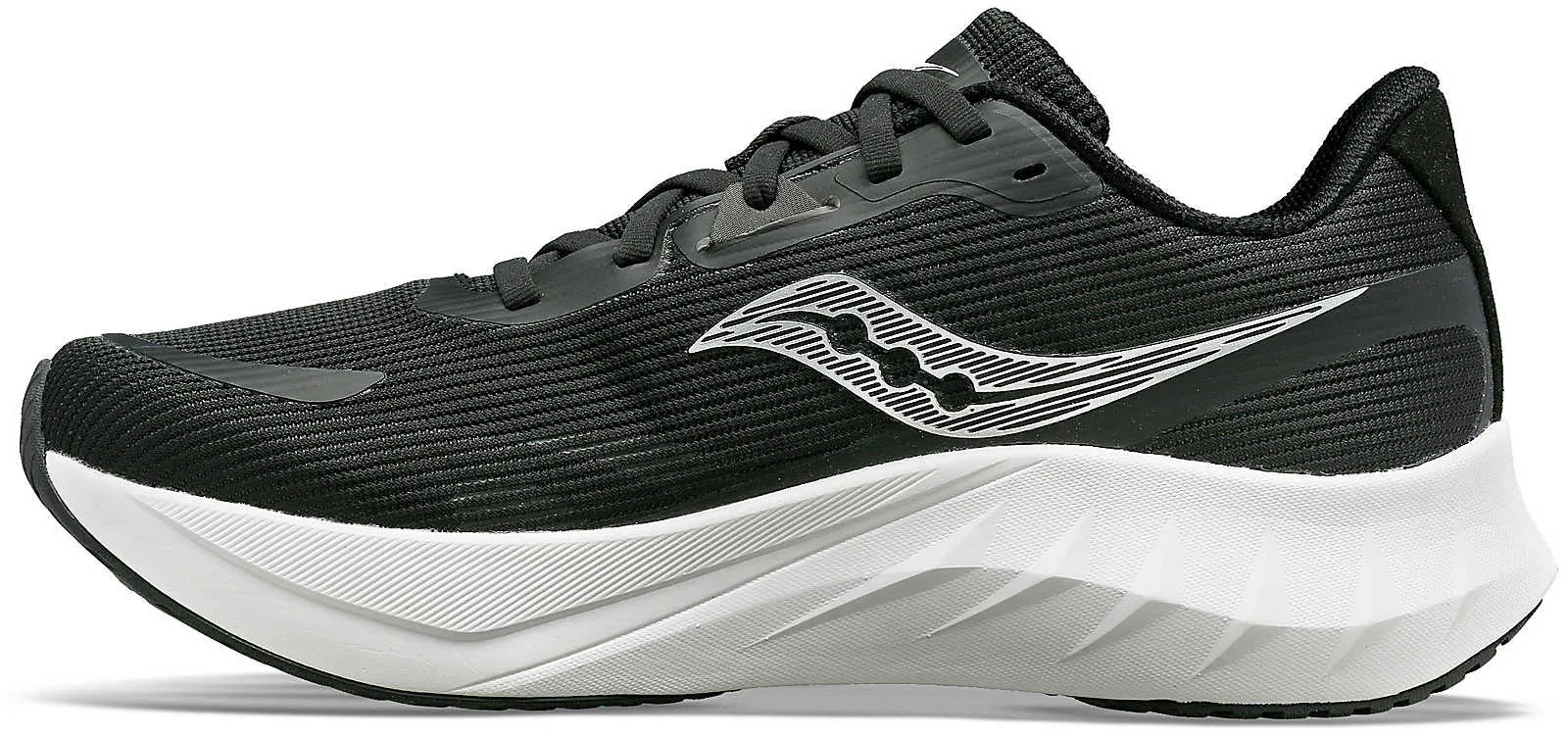 Technology-rich feature Saucony Tide 2 Mens Running Shoes - Black