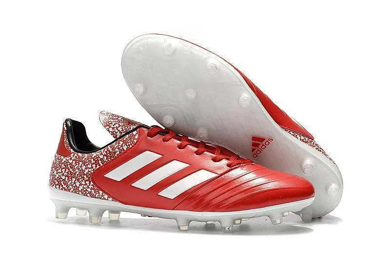 Soccer gear Hard Field Adidas Copa 17.1 FG Soccer Cleats Red White