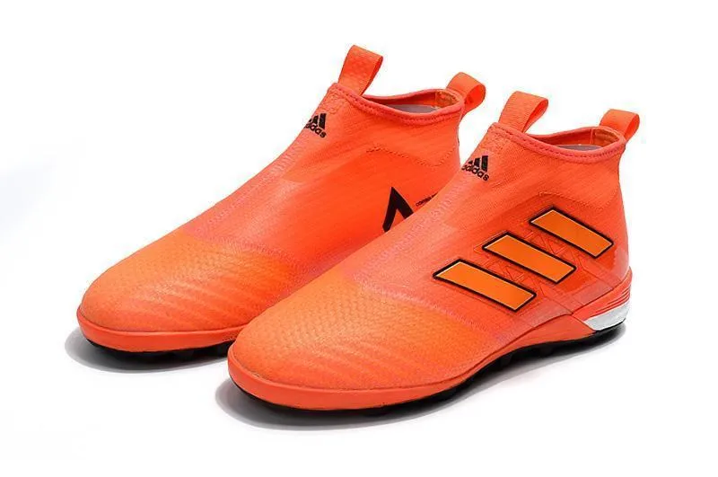 Adidas Flamestorm Series TF Soccer Cleats Shoes Orange Kinetic Push