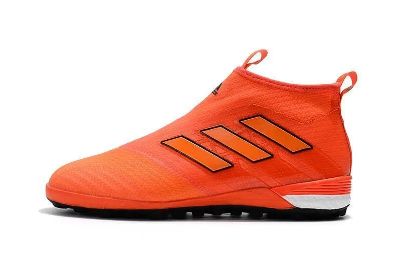 Adidas Flamestorm Series TF Soccer Cleats Shoes Orange Defensive Grip