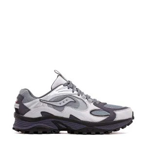 Saucony Men Grid Aura X Grey Silver S70908-2 Flex Grip Reinforced Toe Guard