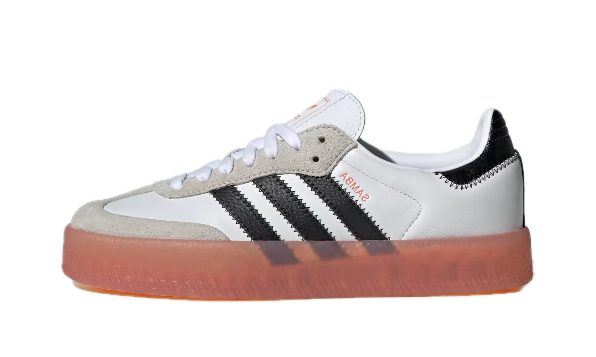 Sambae WMNS "White Black Semi Coral" Supportive Denim Ease