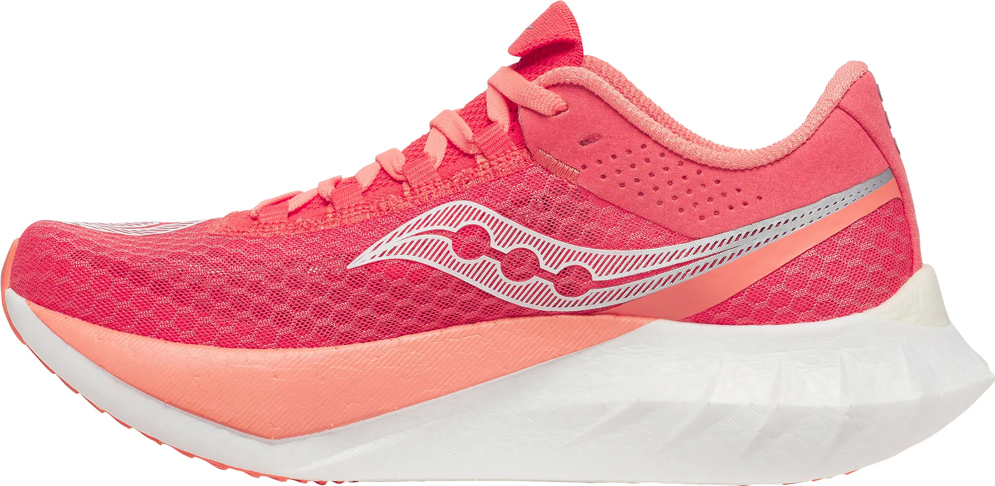 Dual Density Collars Saucony Endorphin Pro 4 Womens Running Shoes - Pink