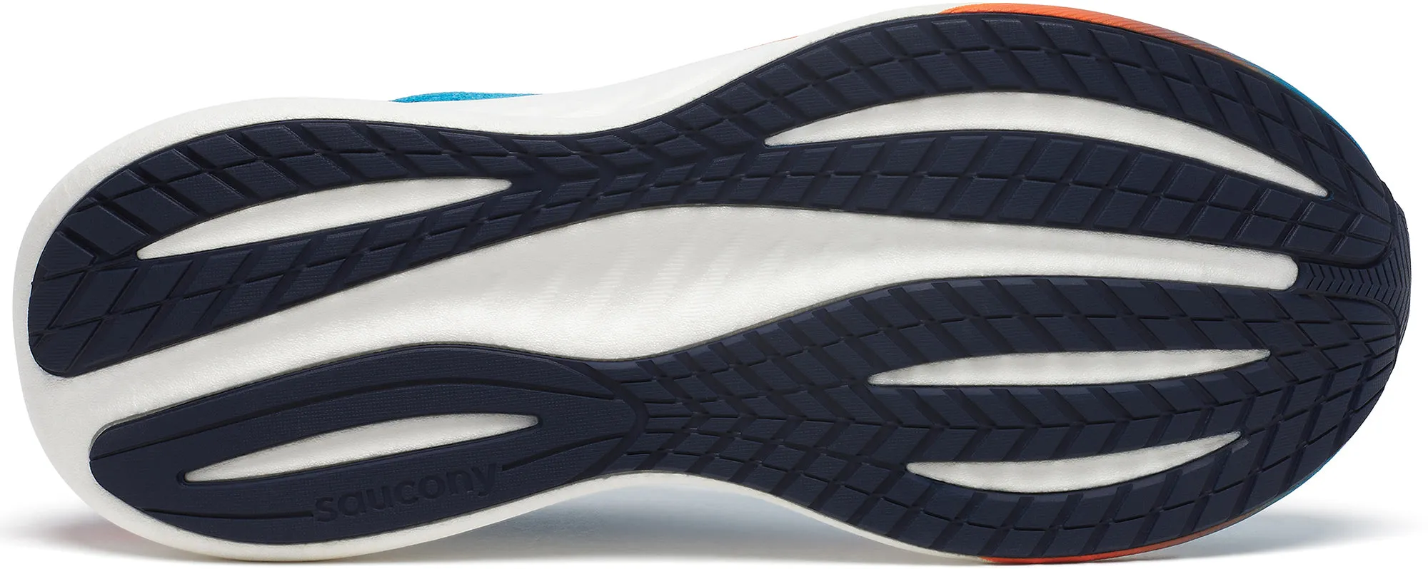 Breathable TPU Cage Saucony Triumph 22 Mens Running Shoes - Blue
