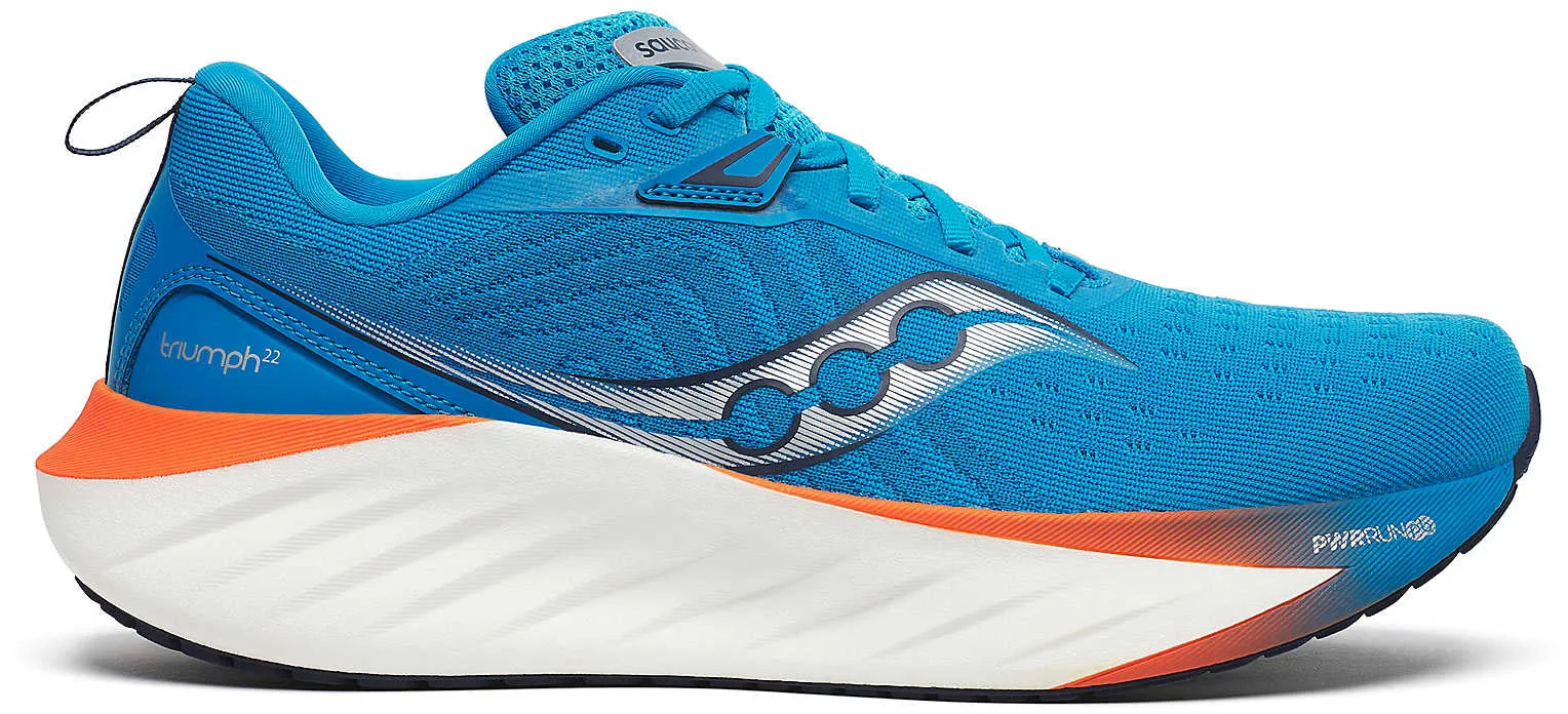 heritage - brand shoes Saucony Triumph 22 Mens Running Shoes - Blue