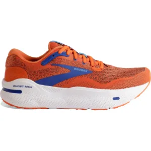 Brooks Ghost Max Mens Running Shoes - Orange animal - print - design shoes