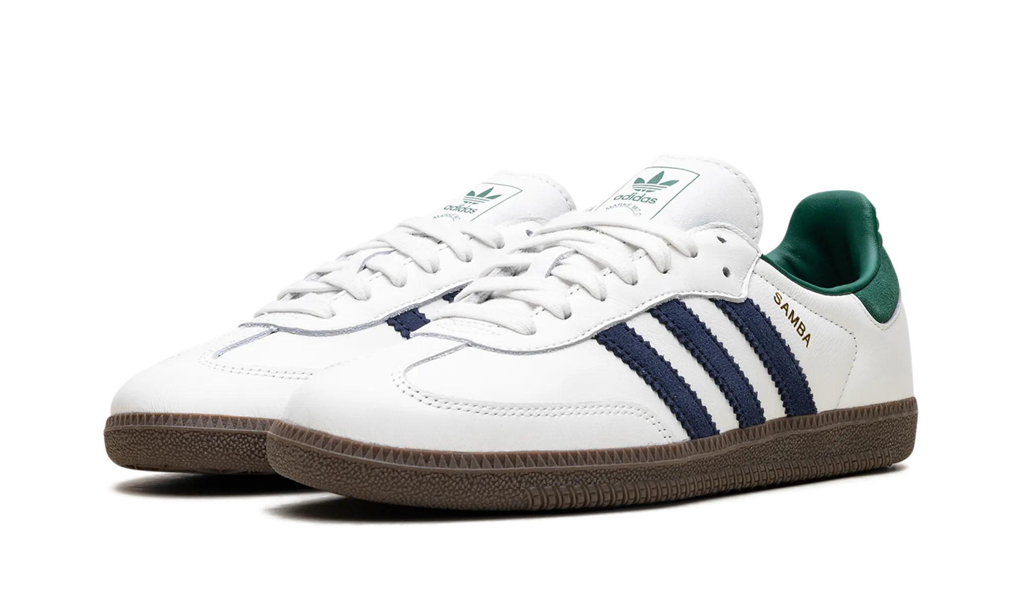 Low Profile Design Samba OG "Black White Collegiate Green"