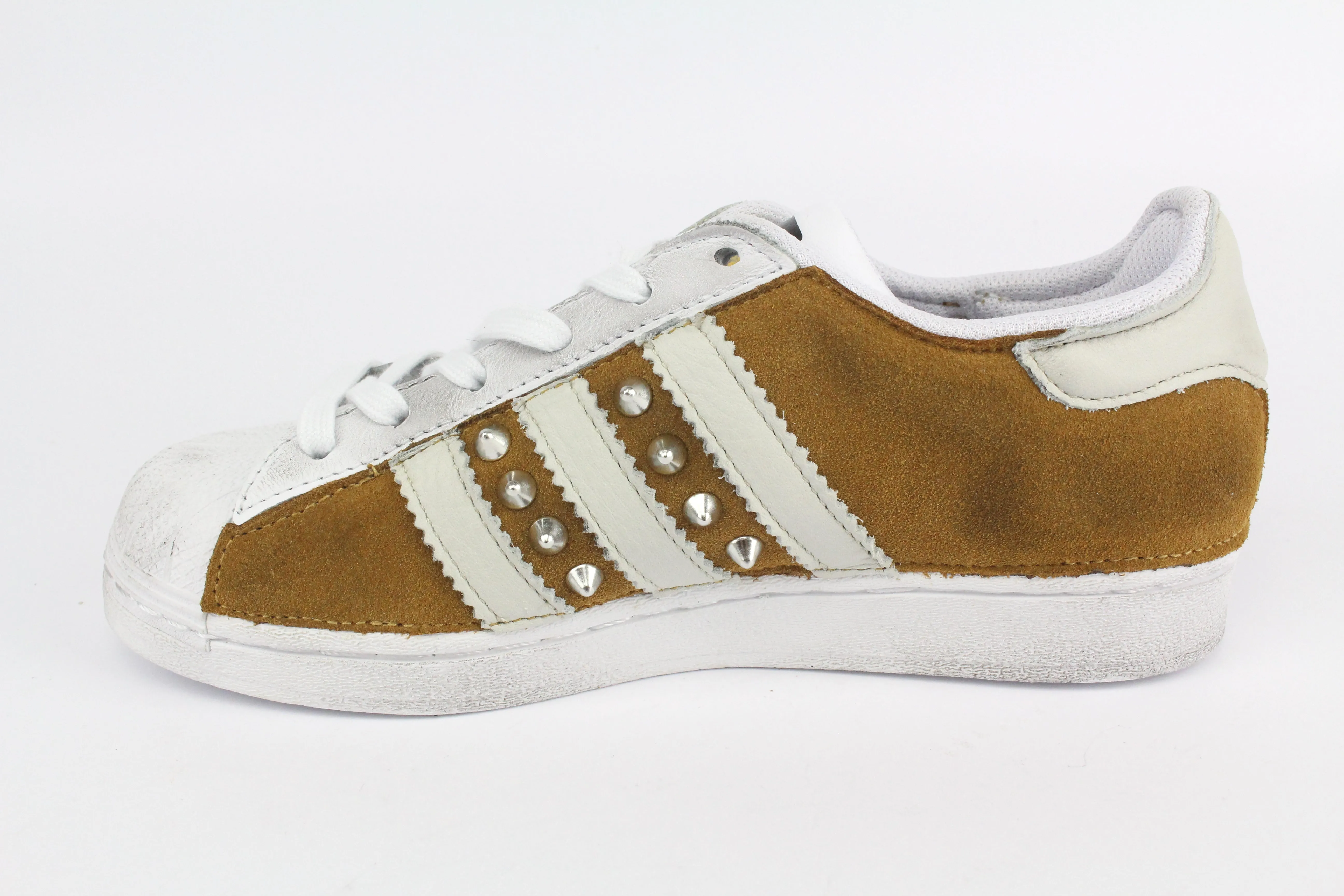 Cozy Interior Adidas Superstar Total Camoscio & Borchie
