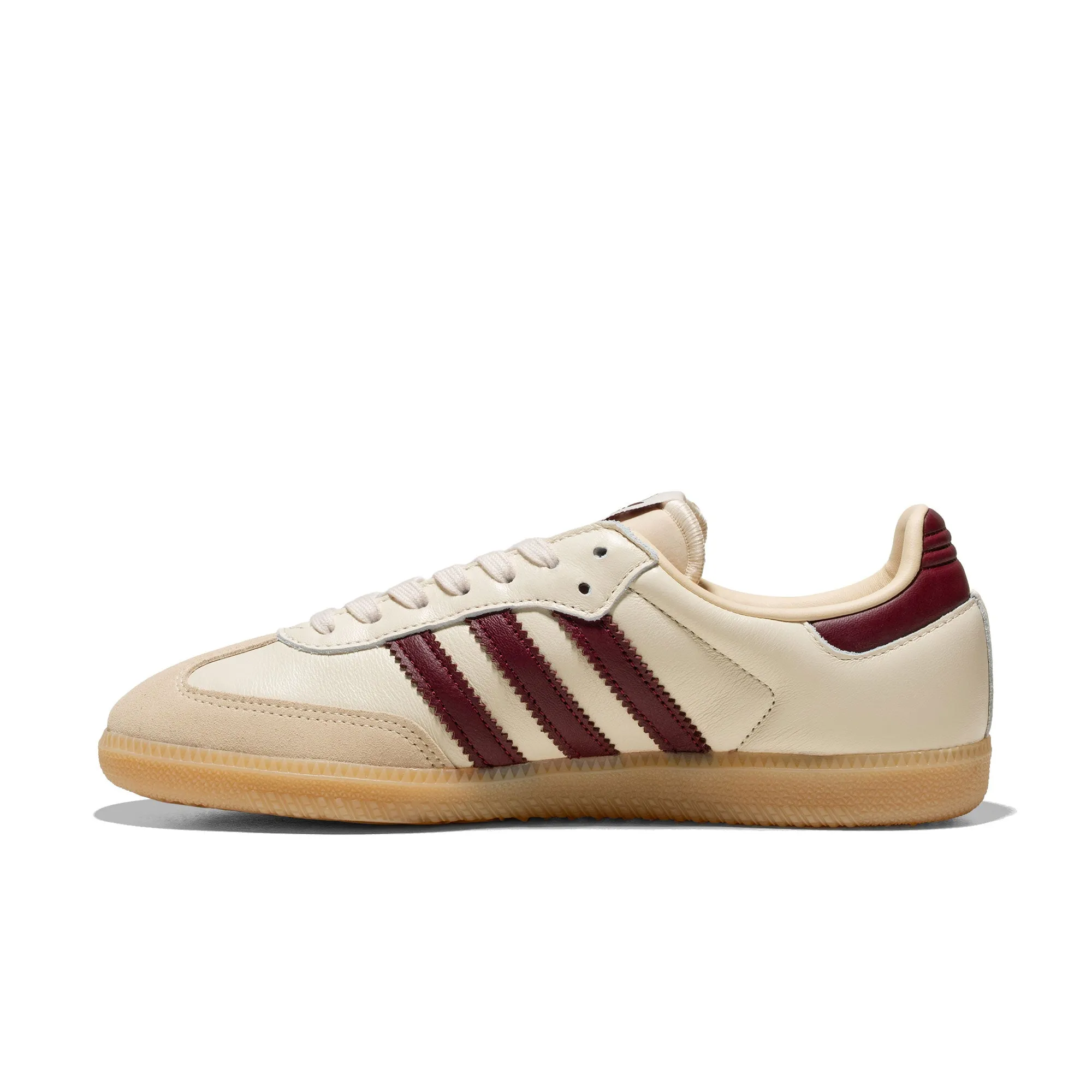 Adidas Originals Samba OG Wonder White/Shadow Red/Gum durable soles