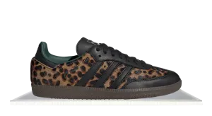 Easy Walking Adidas Samba 'Black Green Leopard'