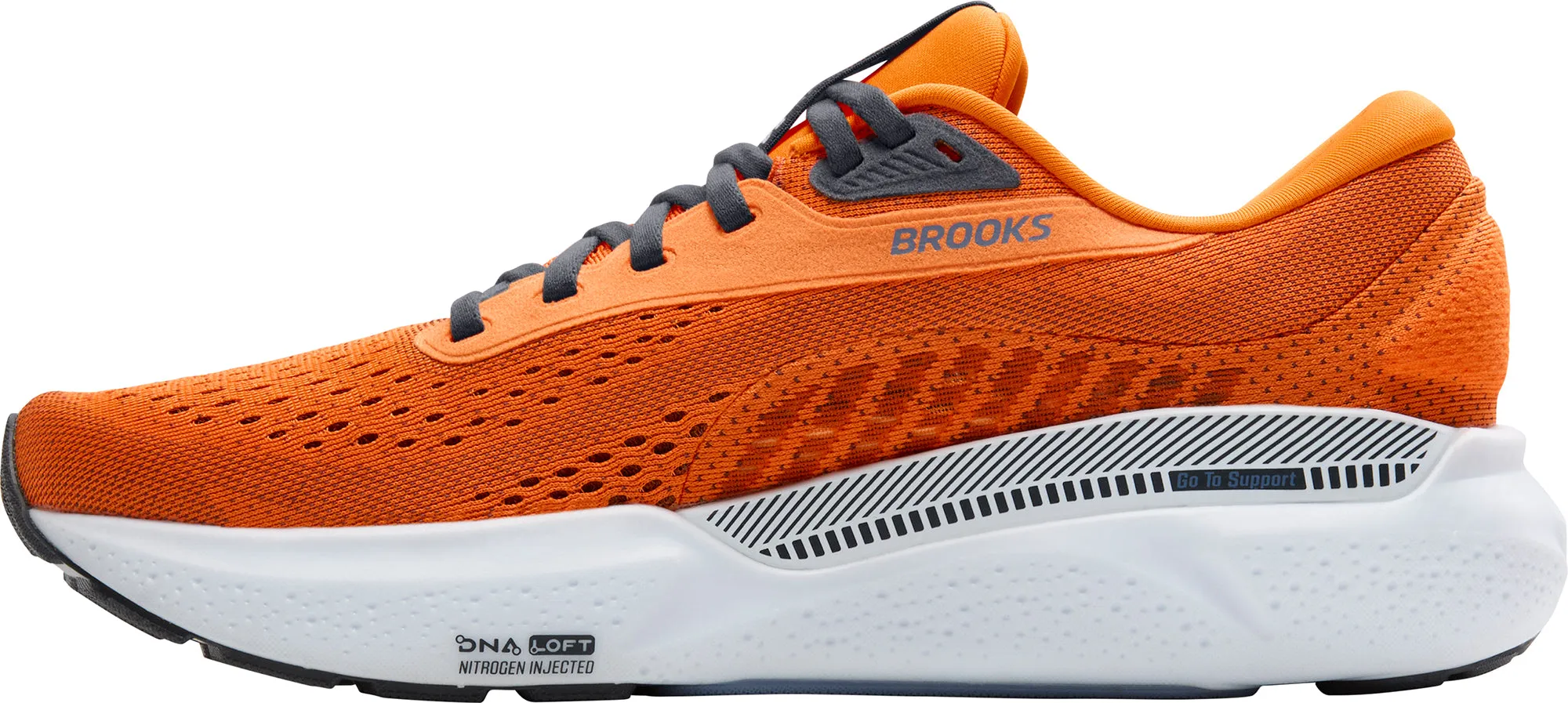 Brooks Adrenaline GTS 24 Mens Running Shoes - Orange Stable base