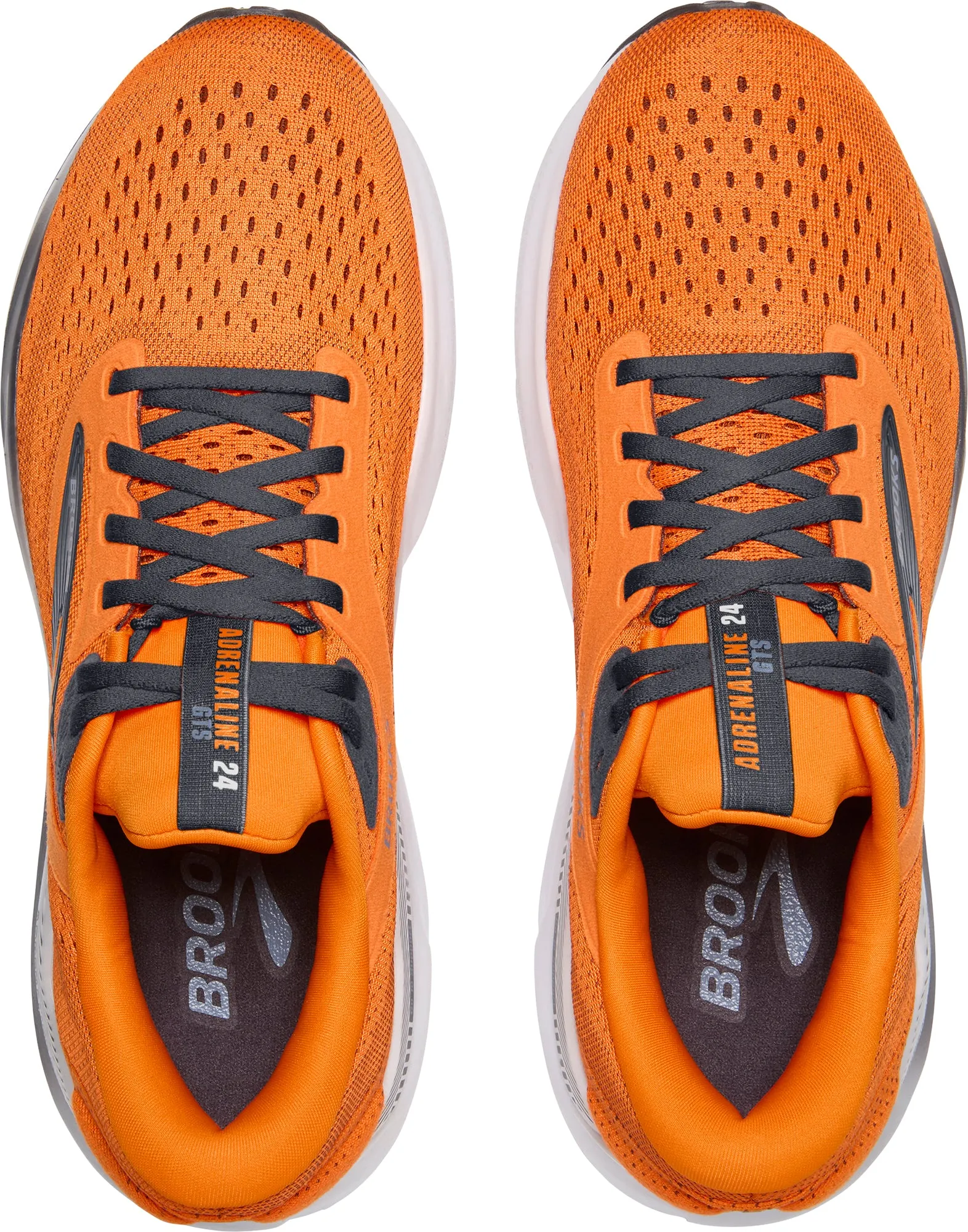 Brooks Adrenaline GTS 24 Mens Running Shoes - Orange Stress - Reducing