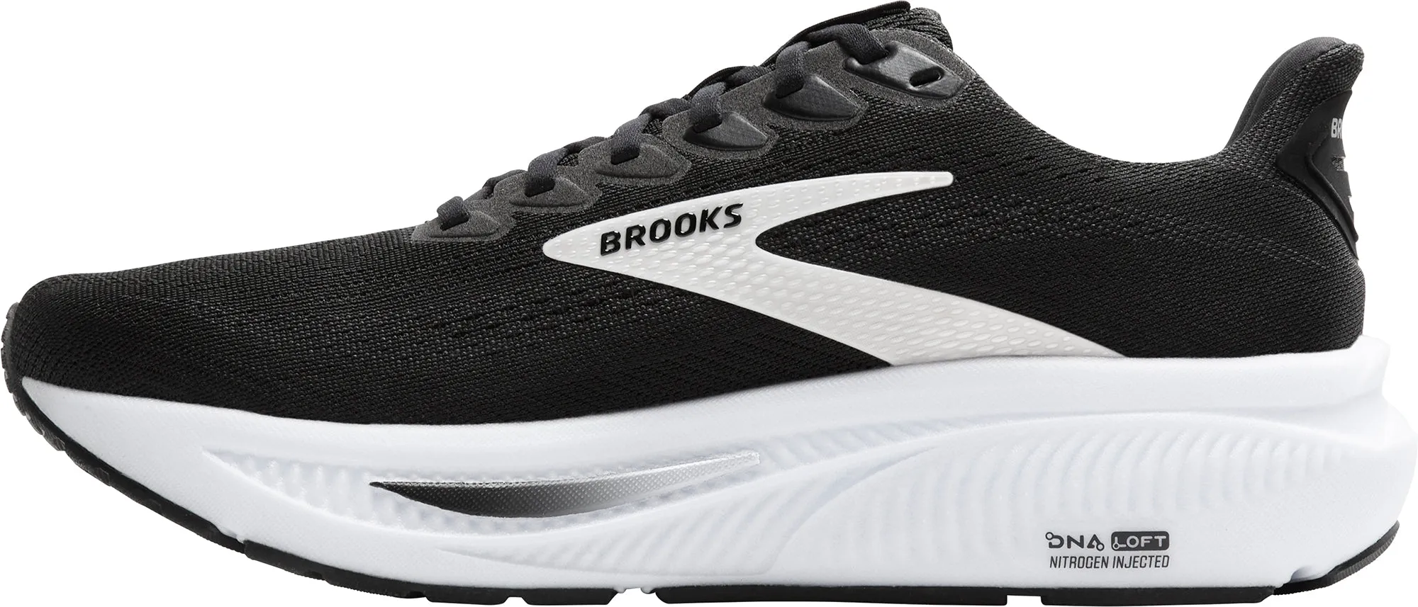 customizable running shoes Brooks Ghost 17 Womens Running Shoes - Black