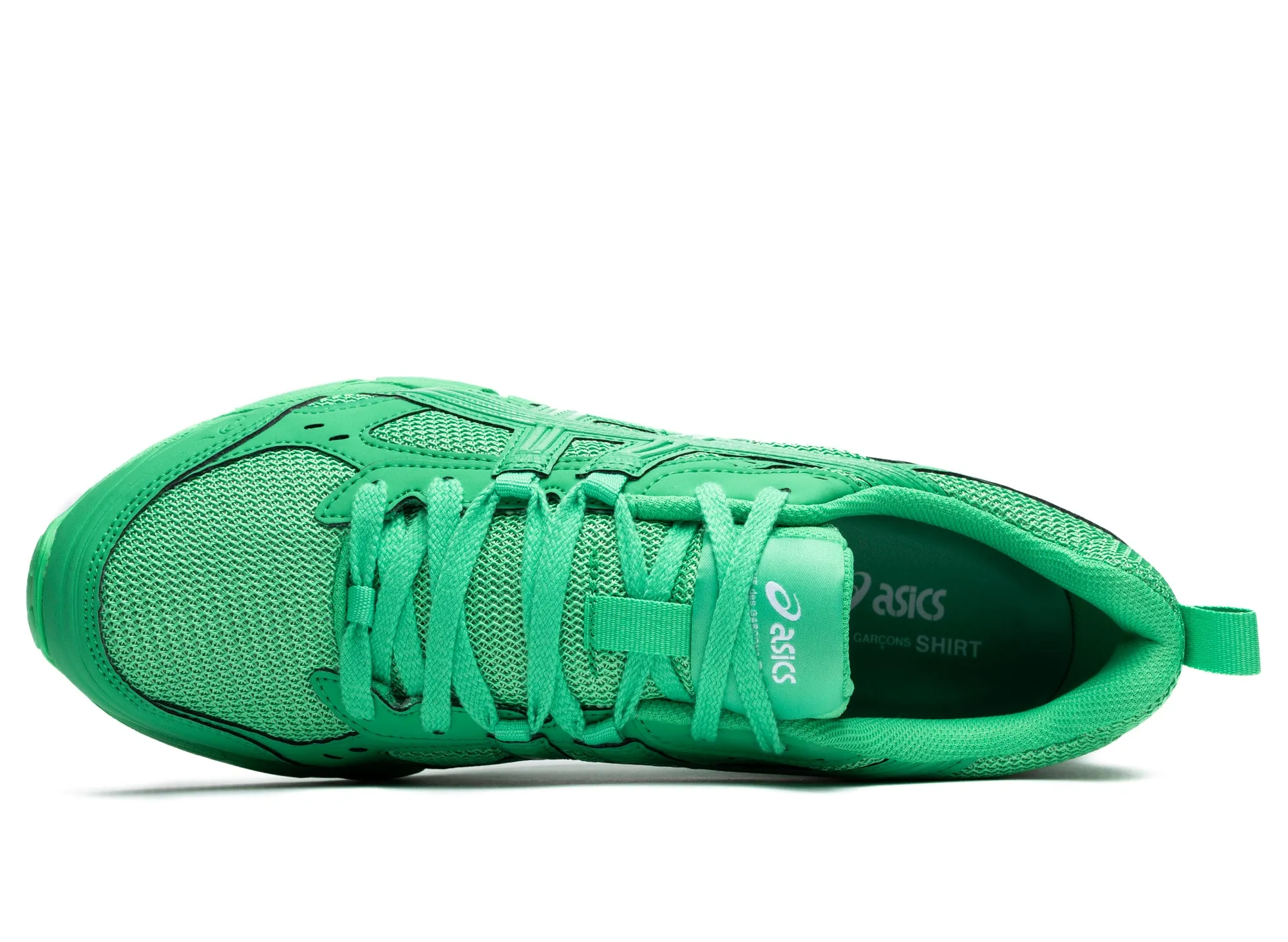 Comme des Gar?ons SHIRT x ASICS Gel Nunobiki in Green high-top shoes