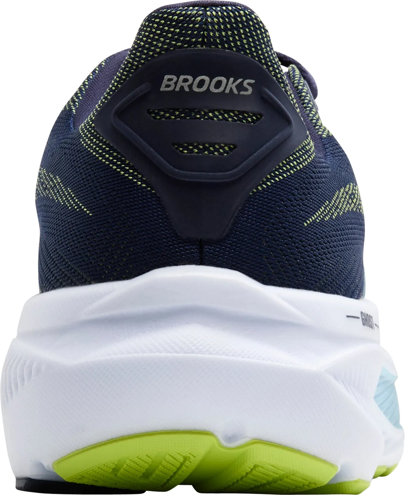Brooks Ghost 17 WIDE FIT (2E) Mens Running Shoes - Blue loose - fitting running wear