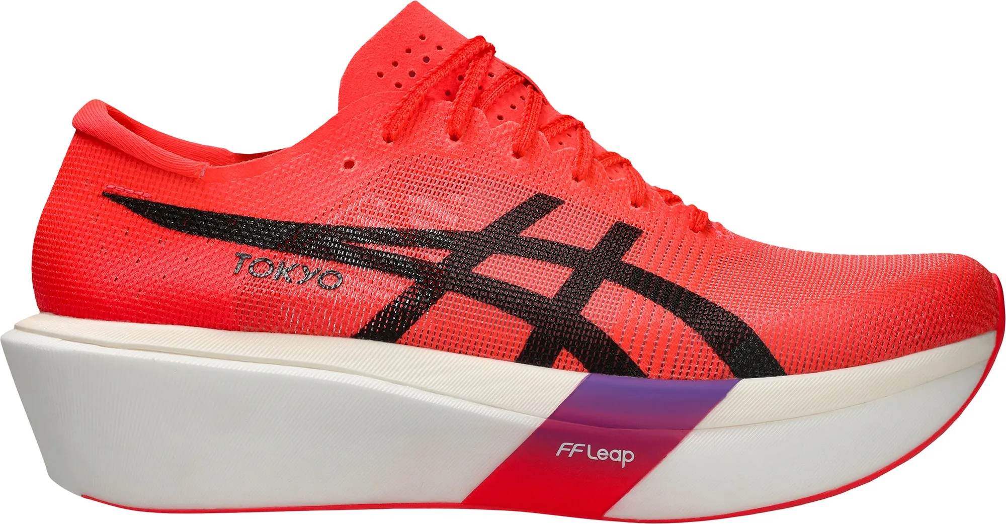 Versatile Performance Moisture Wicking Inner Liner Asics MetaSpeed Sky Tokyo Mens Running Shoes - Red