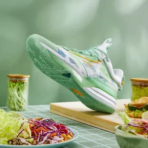 Balanced Drop Cushioning Jump Performance Shoes 361 Degrees DVD1 Spencer Dinwiddie - Fig Green