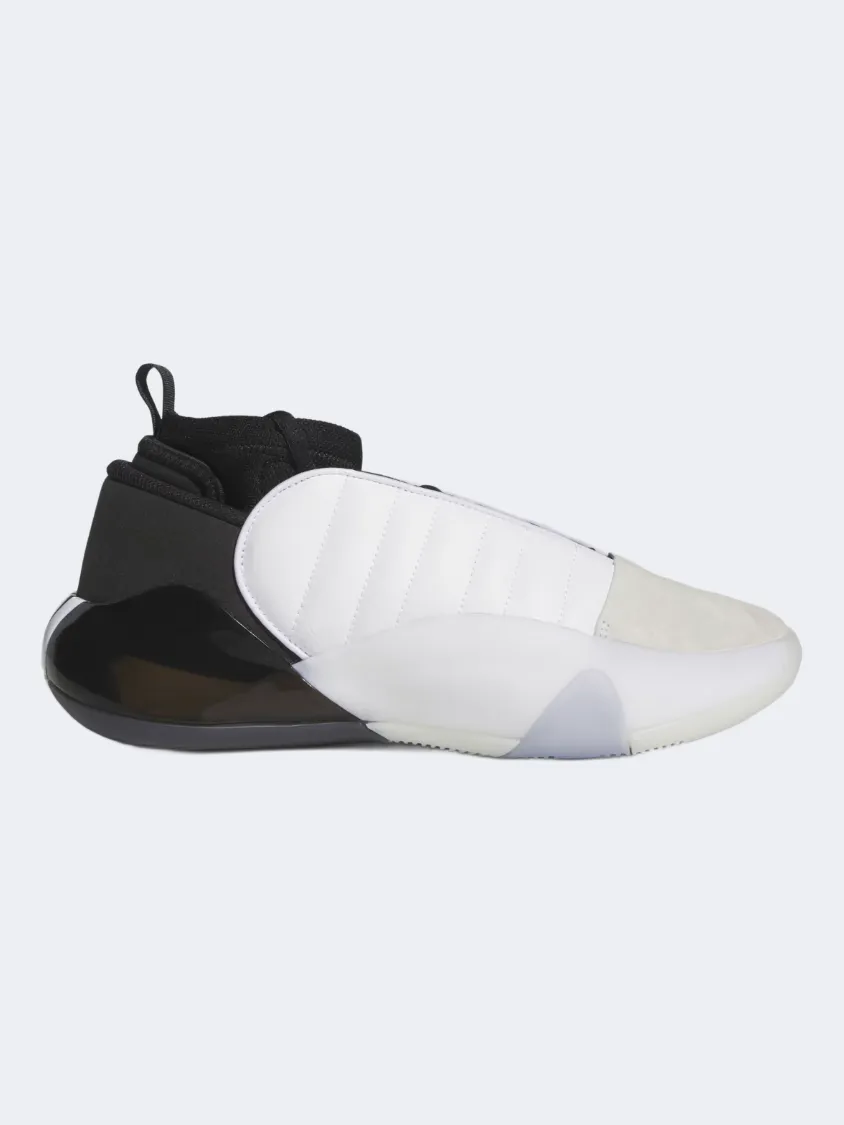 Adidas Harden Volume 7 Men Basketball Shoes White/Black Toe Guard Frost Safe