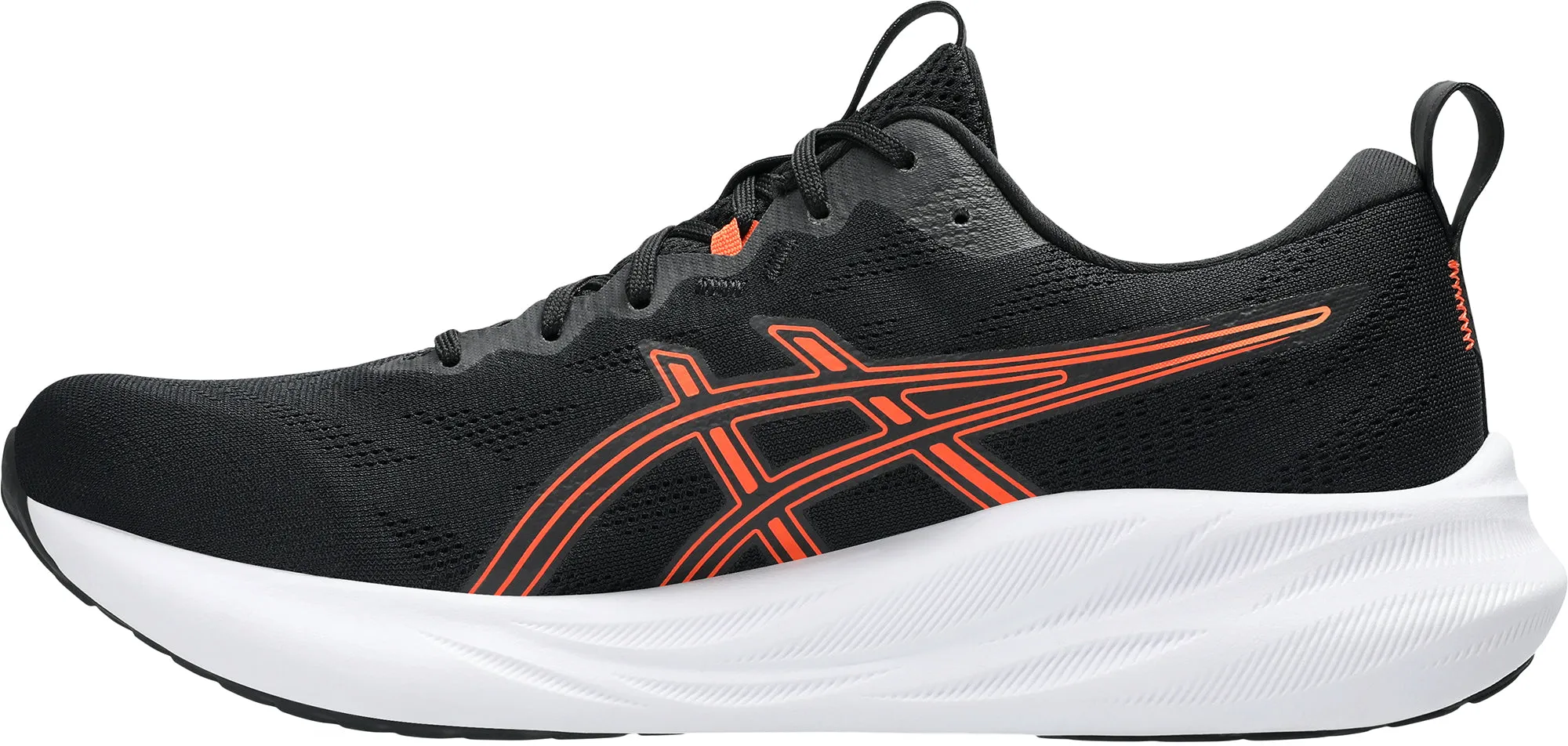 Traction pods high - visibility Asics Gel Pulse 16 Mens Running Shoes - Black