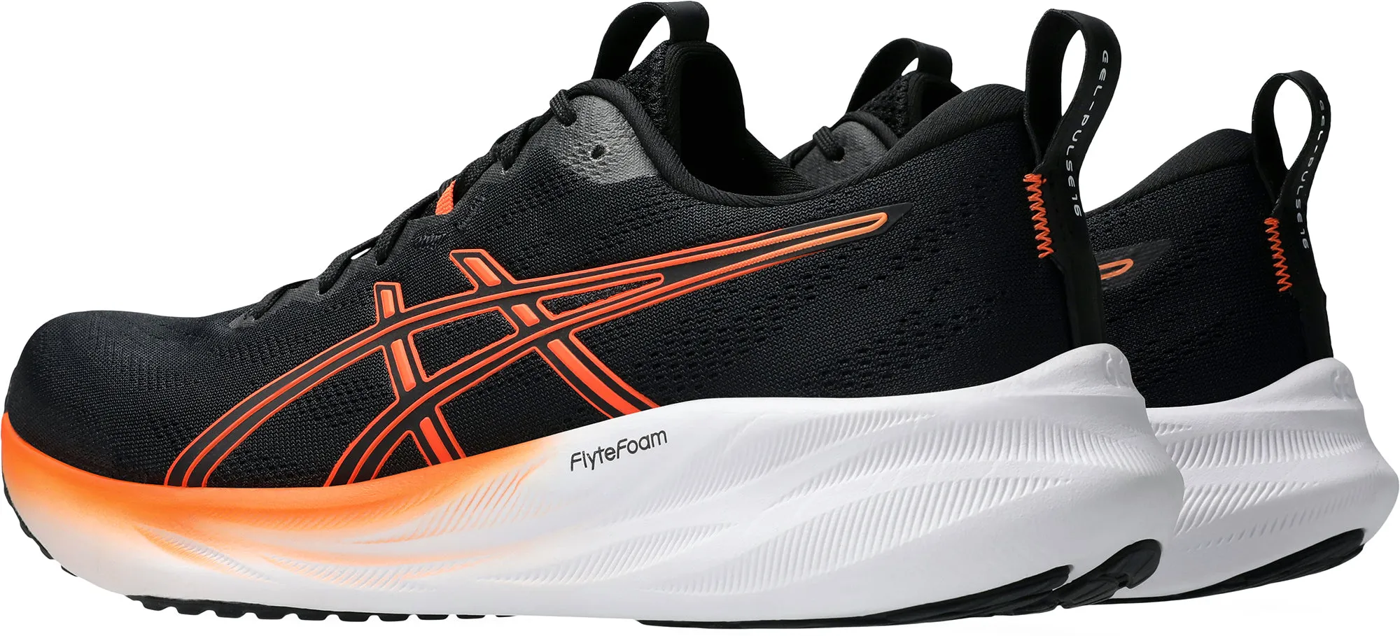Asics Gel Pulse 16 Mens Running Shoes - Black continuous running shoe adaptability Smart