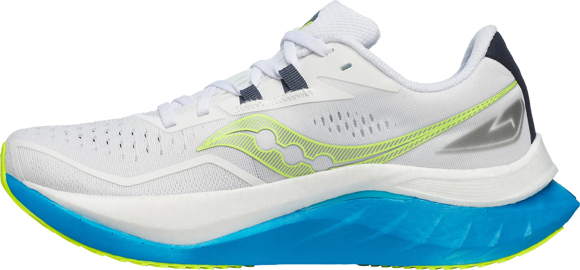Saucony Endorphin Speed 4 Womens Running Shoes - White treadmill workout running shoes