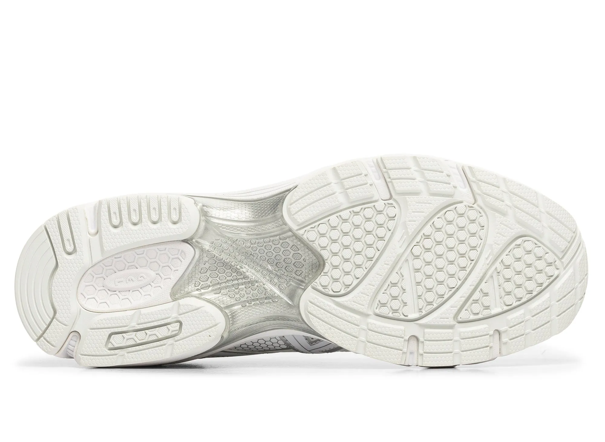 polo shoes flat - footed running shoes Asics Gel-DS Trainer 14 'White / Pure Silver'