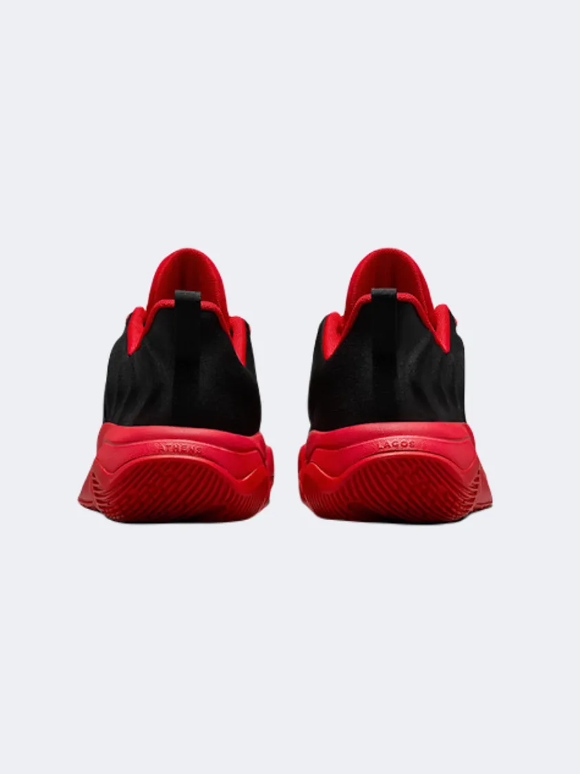 Photo Glam Reinforced toe box Nike Giannis Immortality 4 Gs-Boys Basketball Shoes Black/Red