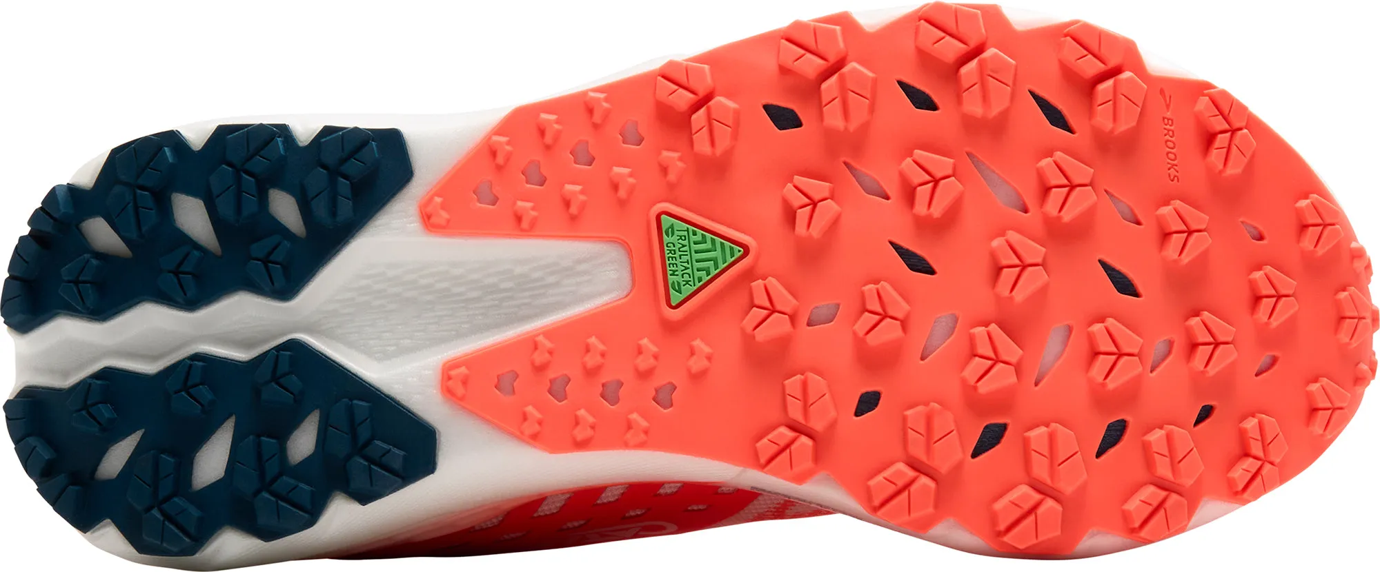 Brooks Catamount 4 Womens Trail Running Shoes - Orange leather insole shoes Maximum Support