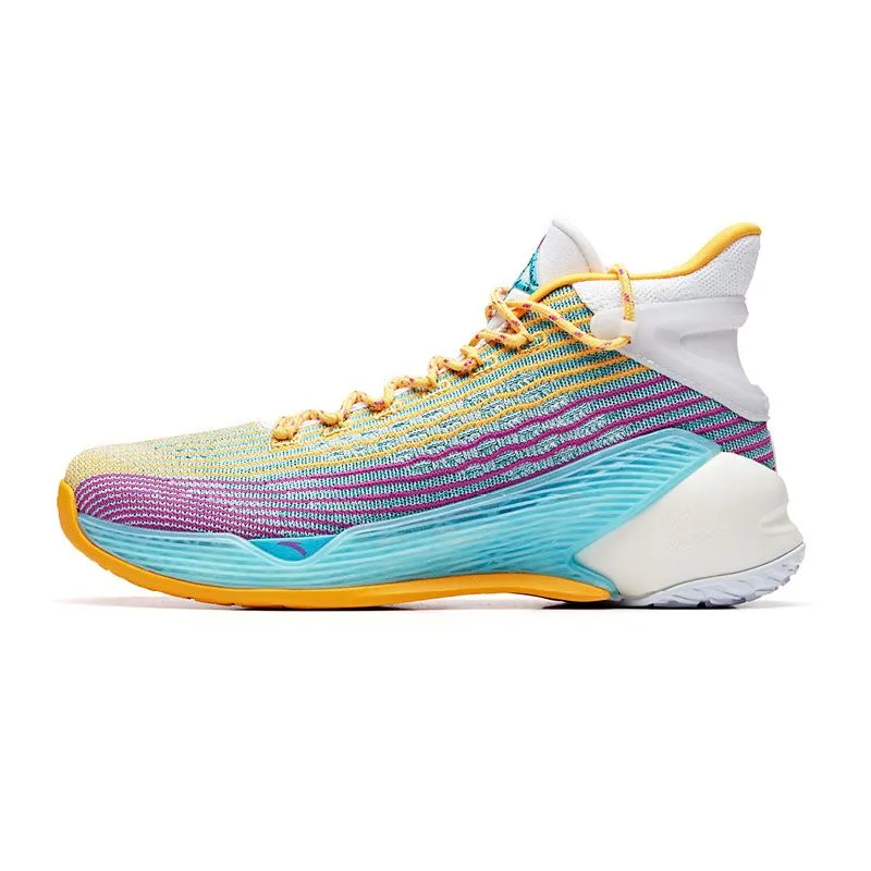 Anta Men's Klay Thompson Kt4 Final Yellow/Blue Motion Control Feature running use