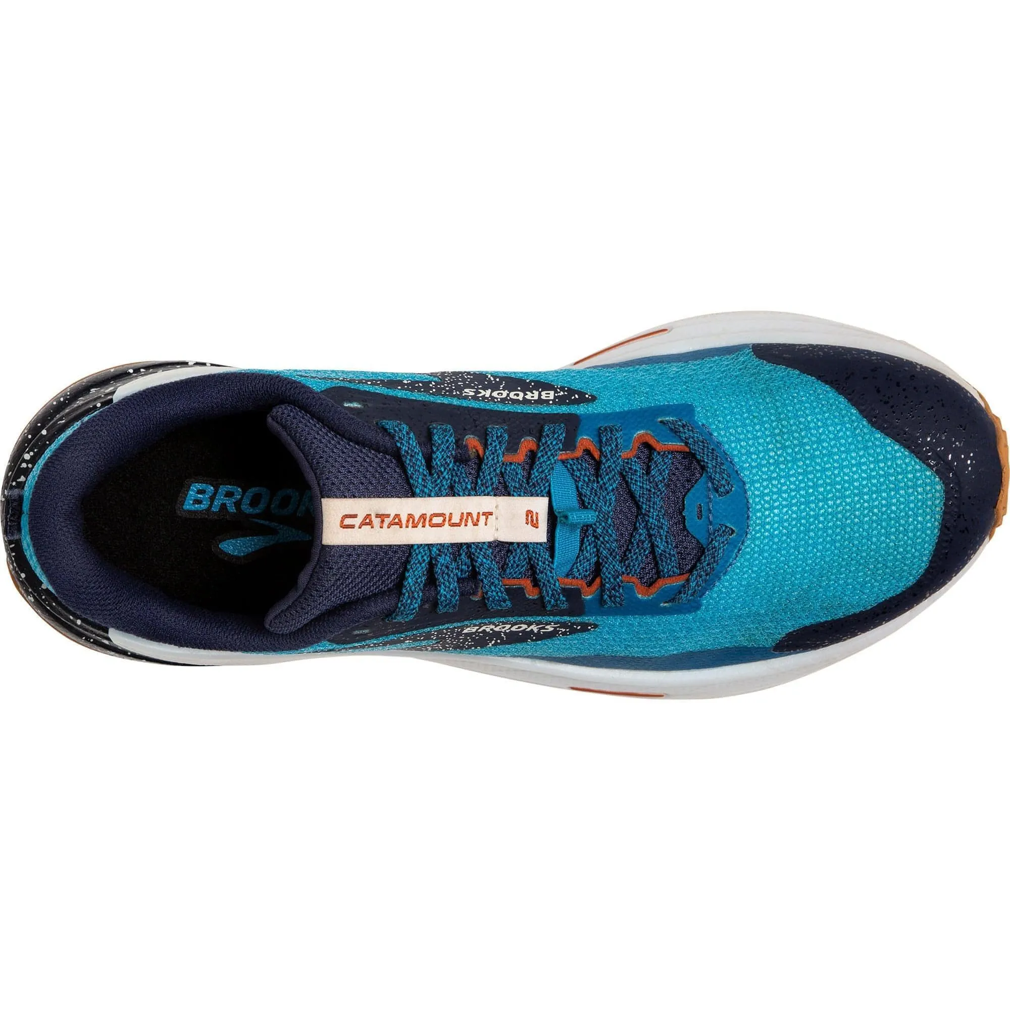 Classic Design Brooks Catamount 2 Mens Trail Running Shoes - Blue