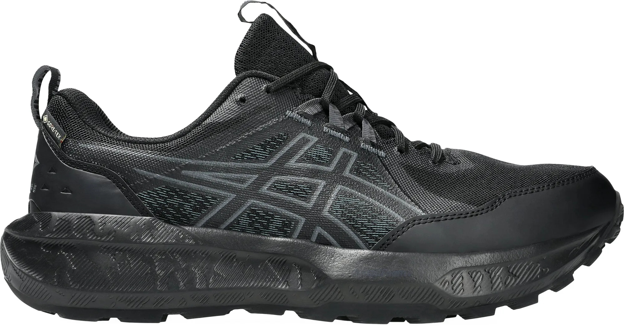 Non Restrictive Tongue comfort - brand shoes Asics Gel Sonoma 8 GORE-TEX Mens Trail Running Shoes - Black
