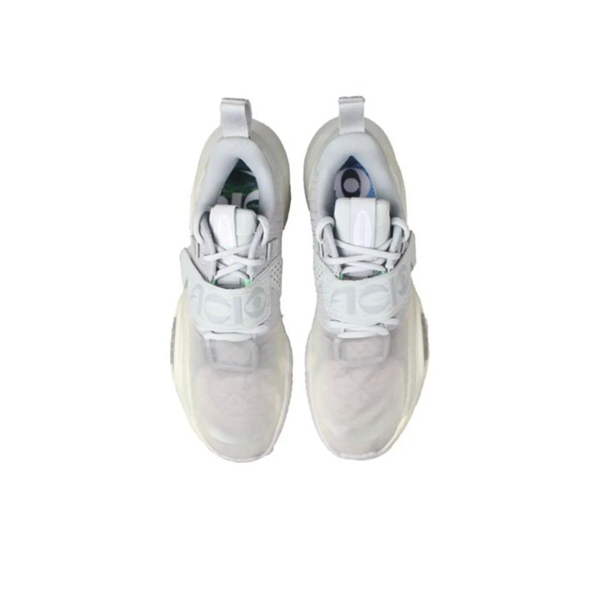 Sleek Design responsive soles XSNEAKER x Li Ning Wade All City 10 V2 - Gray