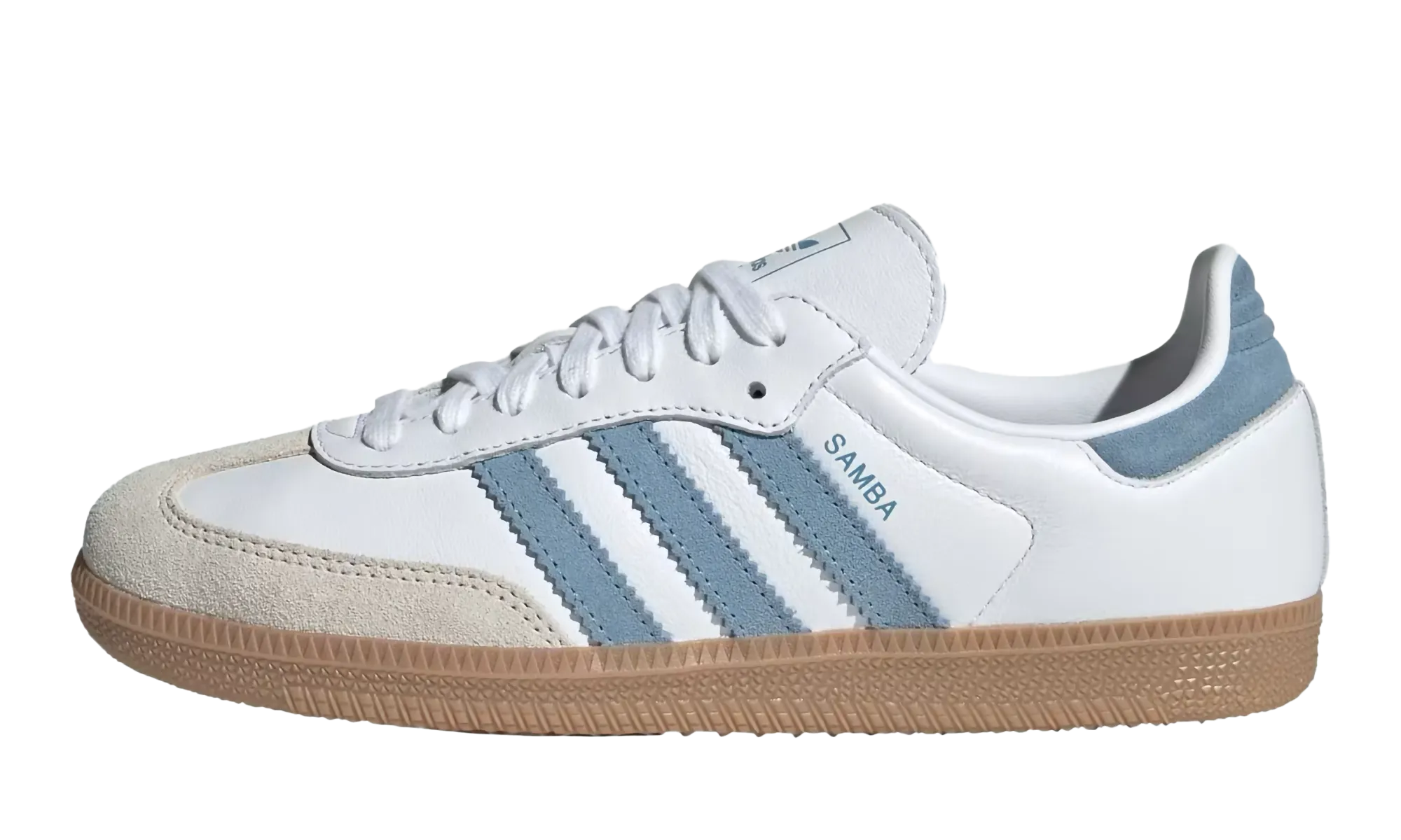 Samba OG WMNS "White / Ash Blue" Mood Fit evening run