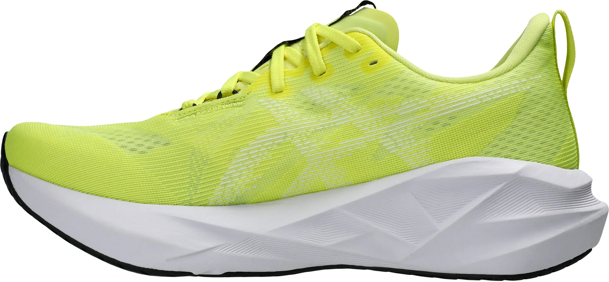 running shoes for fitness buffs Asics NovaBlast 5 Mens Running Shoes - Yellow