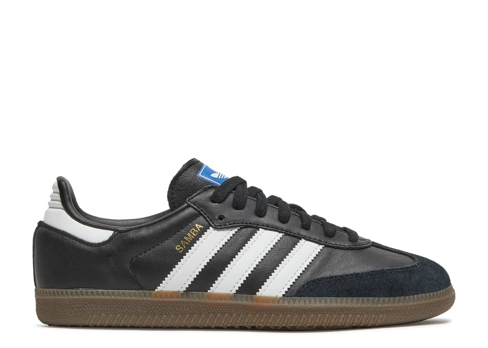 Block Step Comfy Walk Adidas Samba OG Core Black
