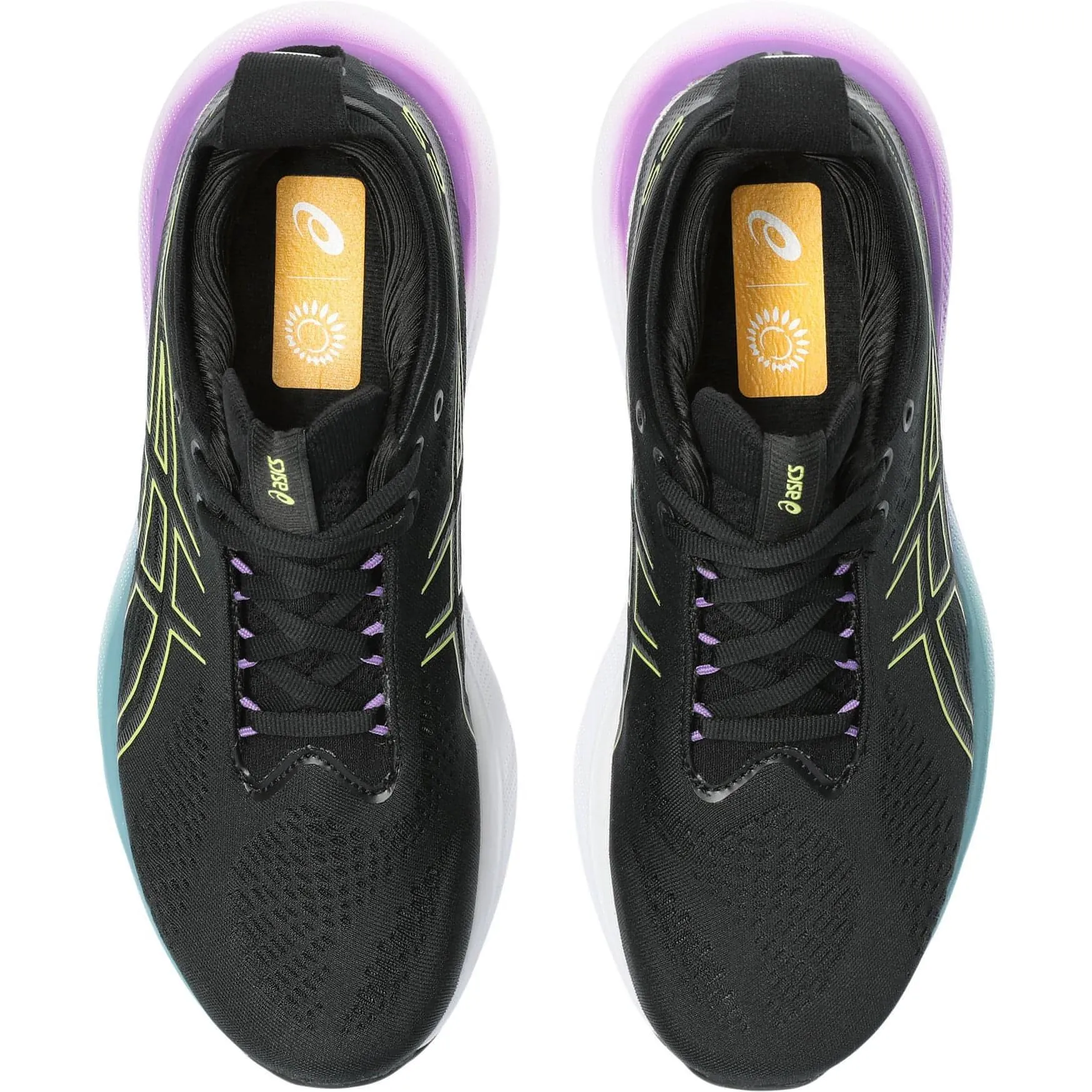 Asics Gel Nimbus 25 Womens Running Shoes - Black casual wear shoes multi - density sole