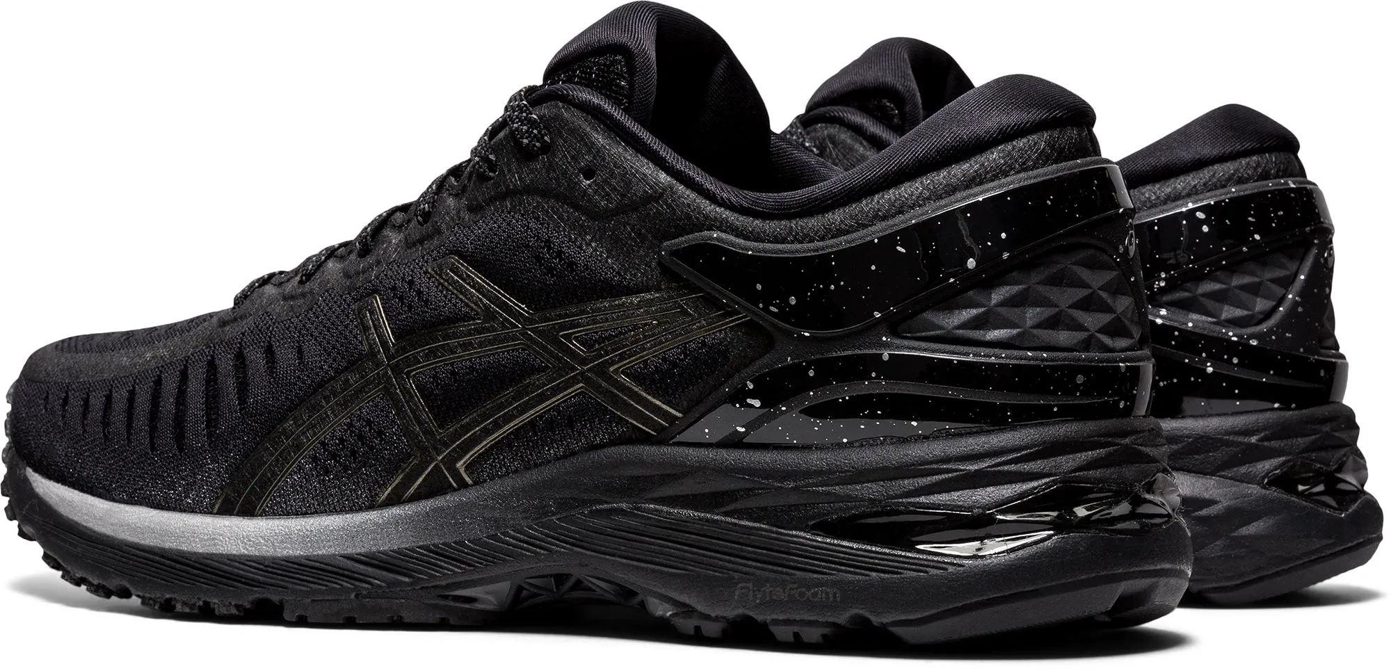 polyurethane sole shoes Asics MetaRun Womens Running Shoes - Black