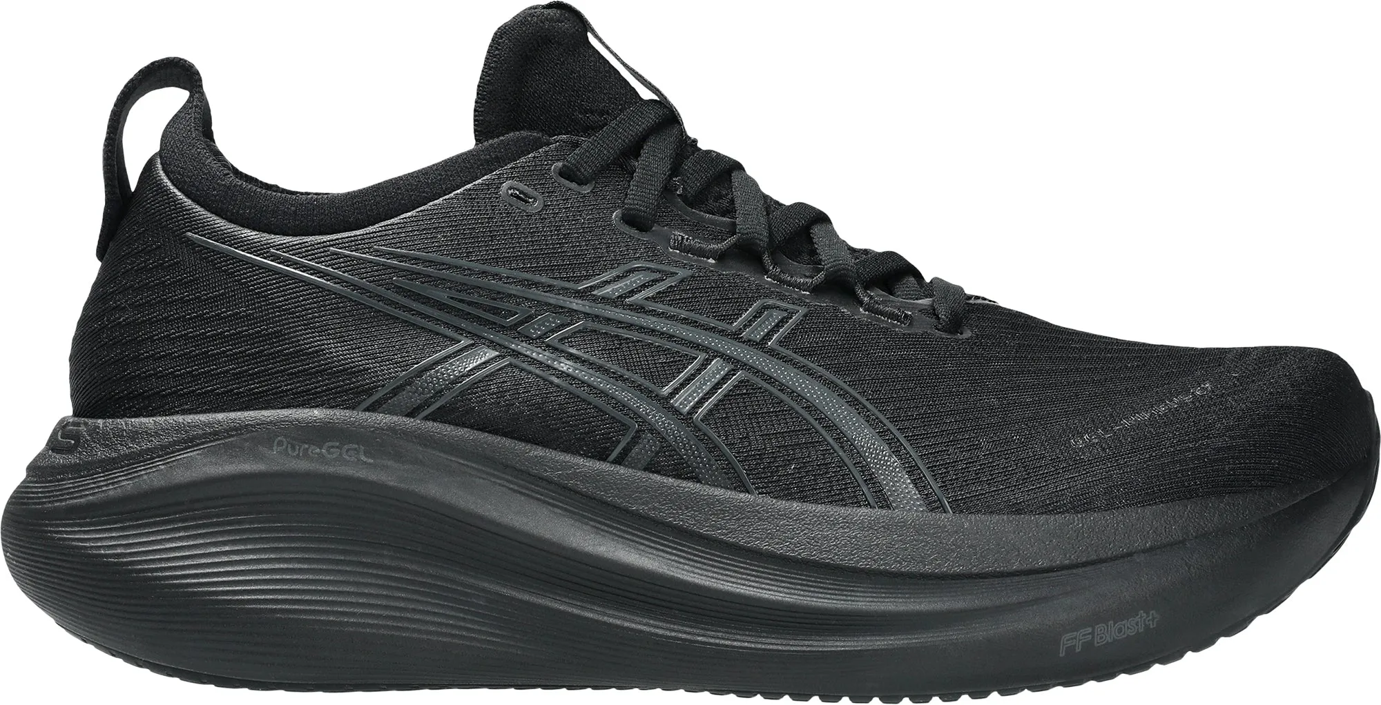 Asics Gel Nimbus 27 Womens Running Shoes - Black for jogging