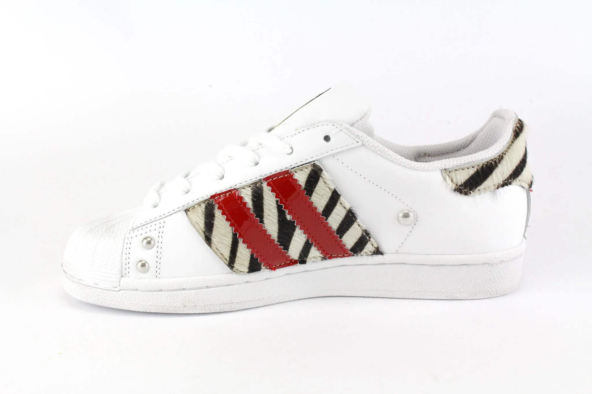All Day Wear Adidas Superstar Zebrate & Vernice Rossa